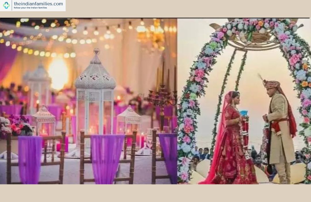 Indian wedding decor is bold, colourful, and glamorous. But it can also be elegant and subtle if you want it to be.