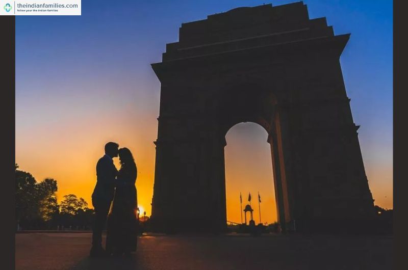 Some of the top places for a free pre-wedding shoot include Hauz Khas, Connaught Place, Lodhi Garden, Humayun's Tomb, and more.